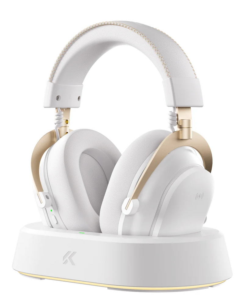 MCHOSE V9 Turbo+ White Gold - with charging dock