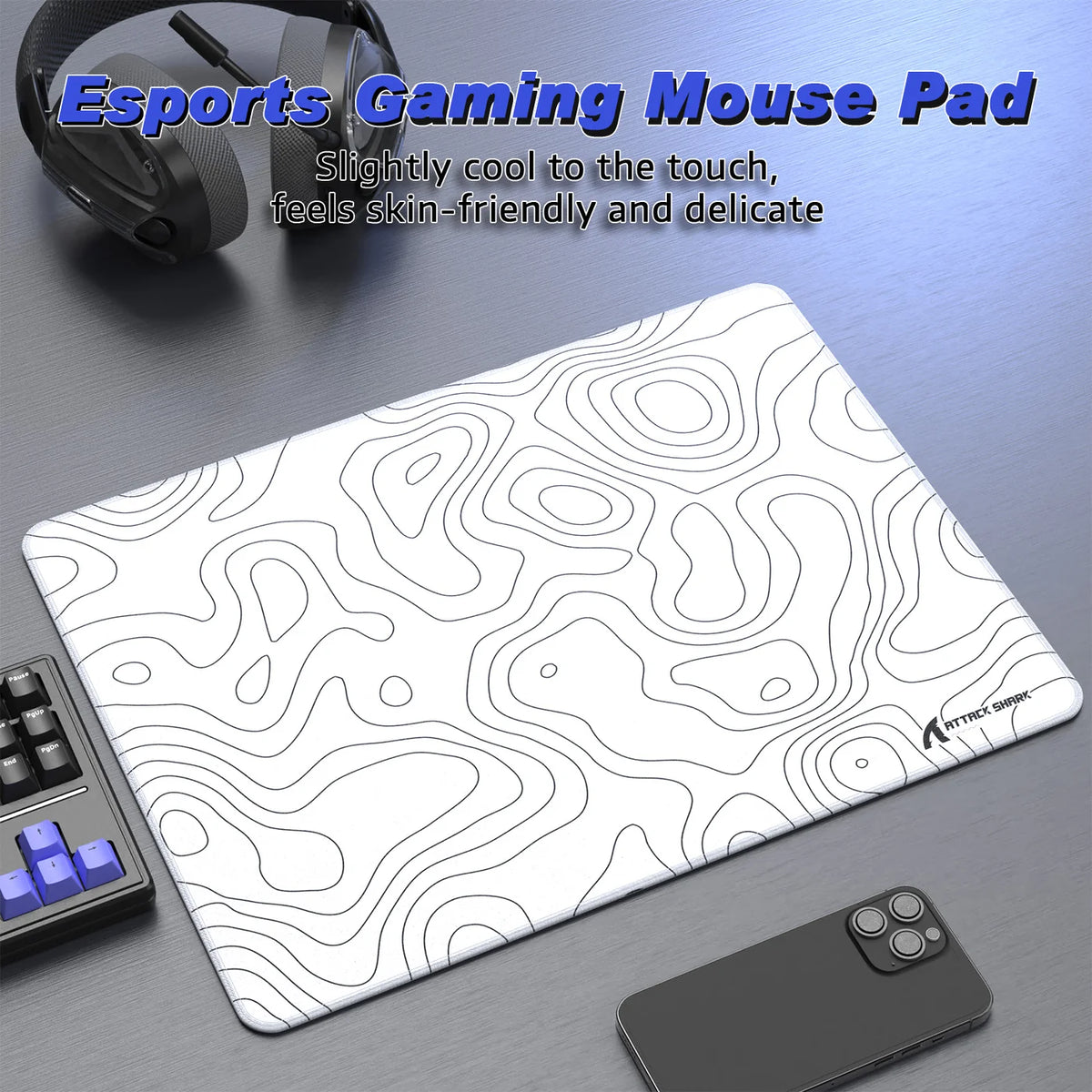ATTACK SHARK CM02SE eSport Gaming Mousepad (450x400x4 MM)