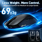 ATTACK SHARK X11 PRO V2 Wireless Gaming Mouse with TFT Display Charging Dock