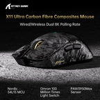 Attack Shark X11 Ultra Carbon Fiber Wireless Gaming Mouse