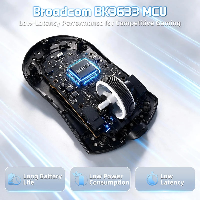 ATTACK SHARK X11 PRO V2 Wireless Gaming Mouse with TFT Display Charging Dock