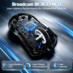 ATTACK SHARK X11 PRO V2 Wireless Gaming Mouse with TFT Display Charging Dock