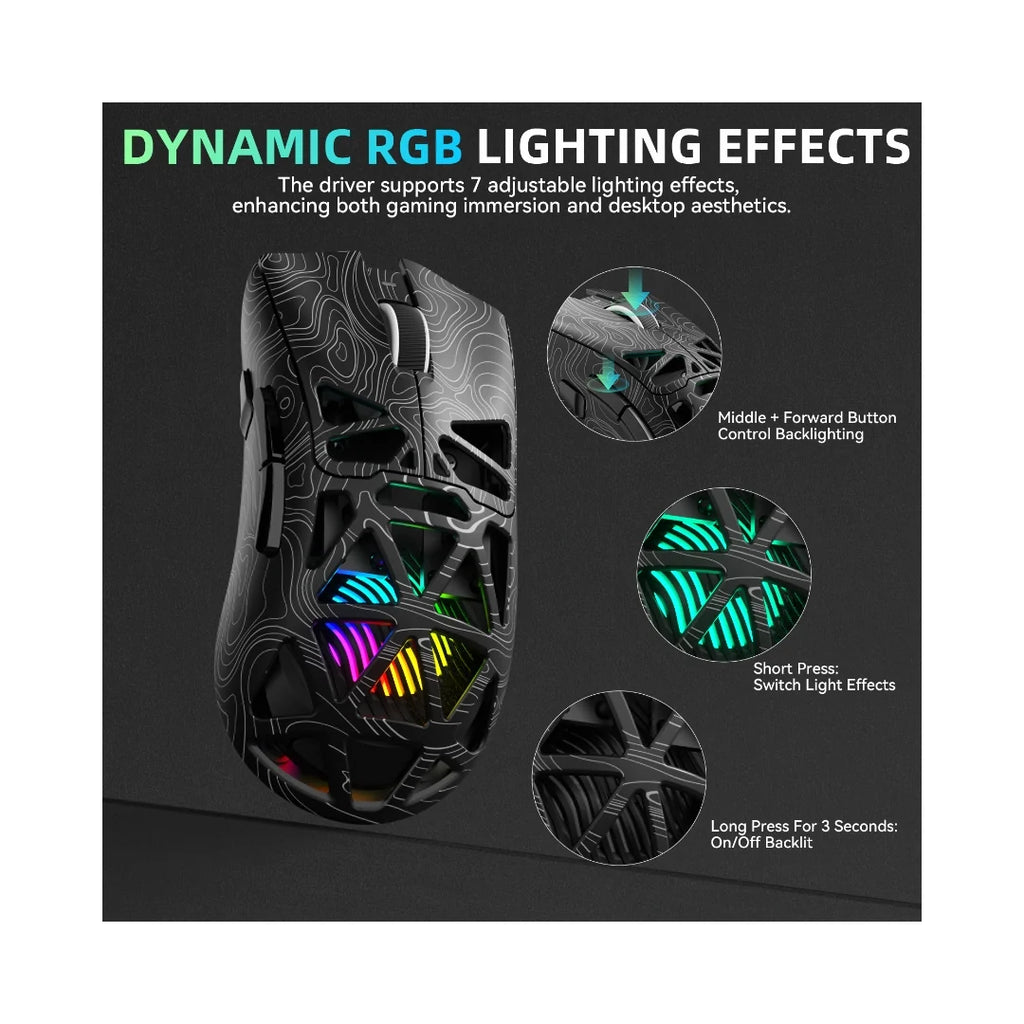 AULA SC620 Tri-Mode Wireless Gaming Mouse