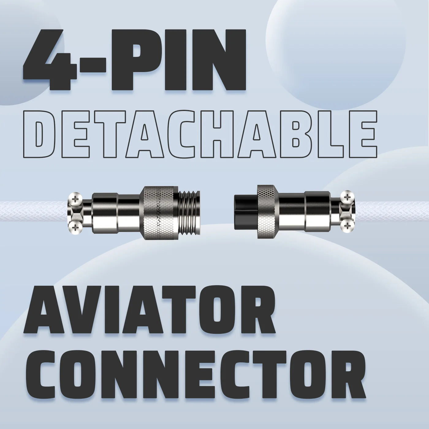 ATTACK SHARK C01PRO Coiled Cable