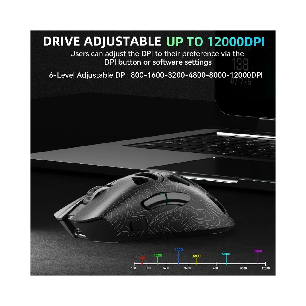 AULA SC620 Tri-Mode Wireless Gaming Mouse