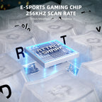 ATTACK SHARK R68 HE Carbon Fiber Rapid Trigger Keyboard Magnetic Switch