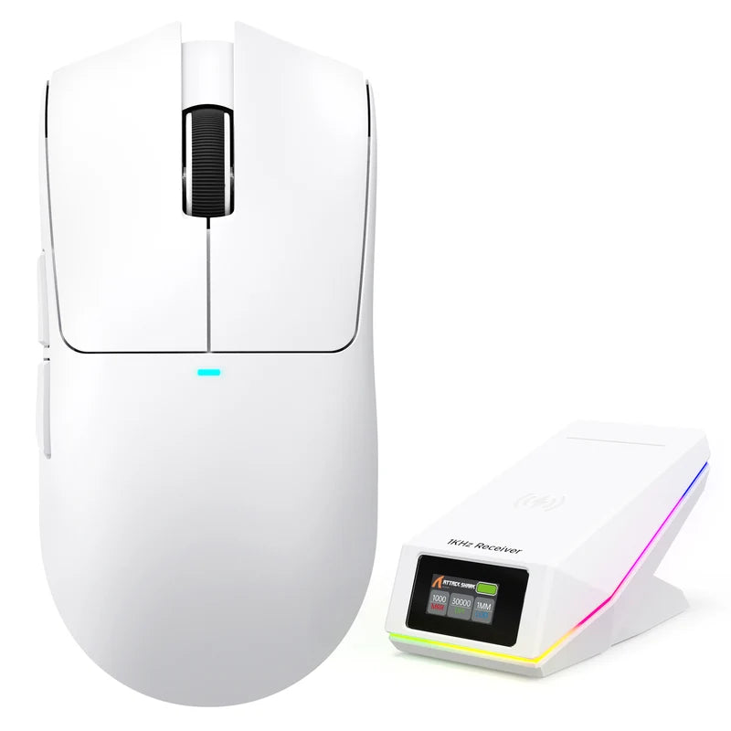 ATTACK SHARK X11 PRO V2 Wireless Gaming Mouse with TFT Display Charging Dock