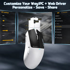 ATTACK SHARK X11 PRO V2 Wireless Gaming Mouse with TFT Display Charging Dock