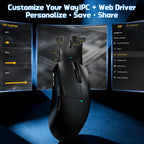 ATTACK SHARK X11 PRO V2 Wireless Gaming Mouse with TFT Display Charging Dock