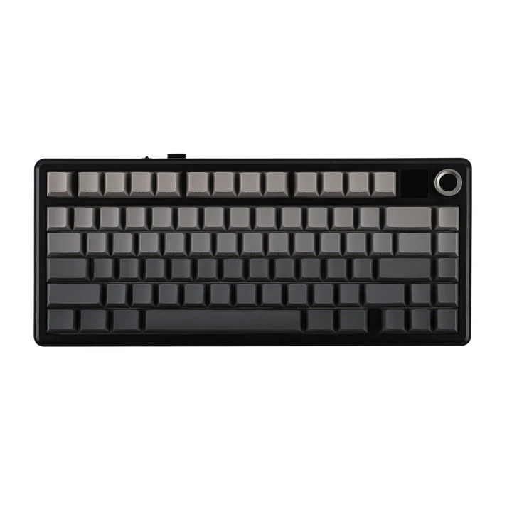 AULA F75 MAX 75% RGB Mechanical Wireless Gaming Keyboard (Topographic Keycaps Gray-Black)