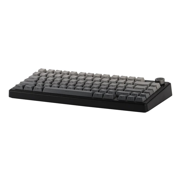AULA F75 MAX 75% RGB Mechanical Wireless Gaming Keyboard (Topographic Keycaps Gray-Black)