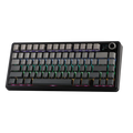AULA F75 MAX 75% RGB Mechanical Wireless Gaming Keyboard (Topographic Keycaps Gray-Black)