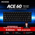 MCHOSE Ace 60 Non-Light Edition black gaming keyboard